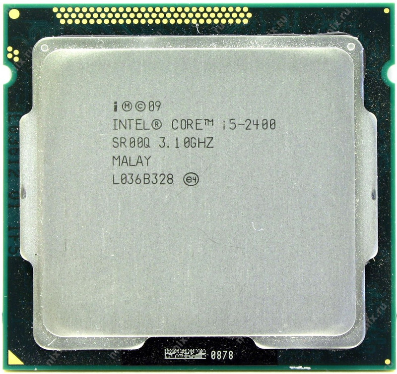 Intel 3.1 GHz LGA 1155 i5 2400 Processor Processor(Silver)