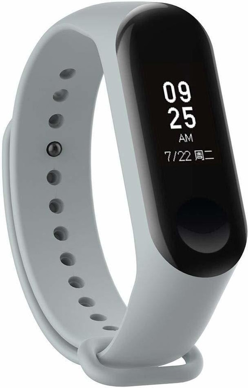 blare Fitness Band(Grey Strap, Size : Free Size)