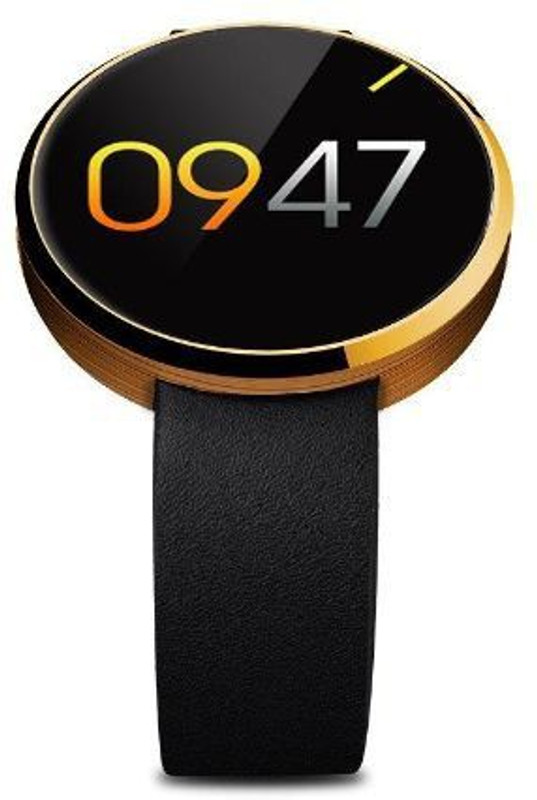 dm Galaxy Gear Smartwatch(Black Strap M)