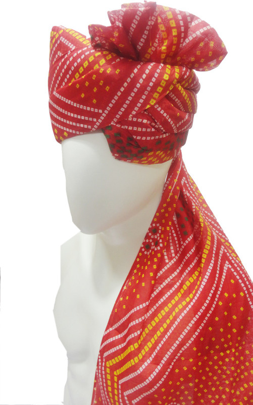 sharma safa sherwani Printed, Checkered, Self Design Pagri