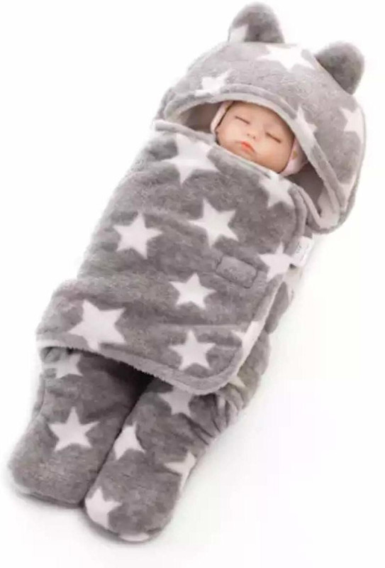 KMRSYSCØ All Season Wearable Hooded Full Body Cover Baby Sleeping Bag