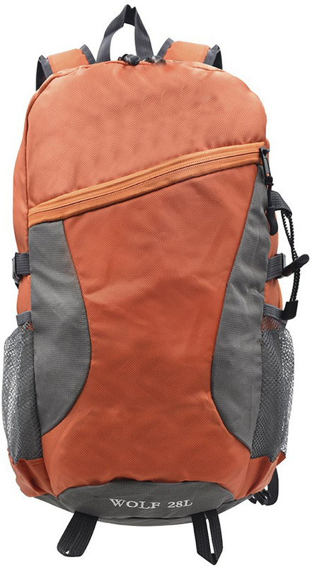 divinz Lightweight Laptop and College , School Waterproof Backpack(Orange, 28 L)