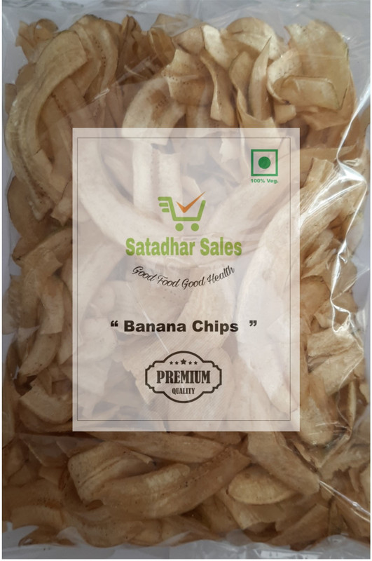 satadhar sales surat special long bananachips Chips(500 g)