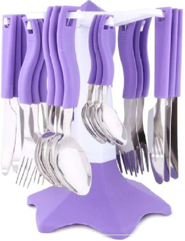 rushilwere purple cutlery set Plastic Cutlery Set