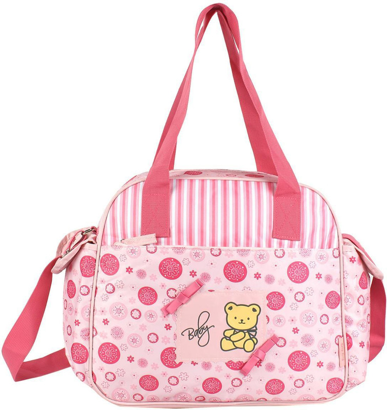 baby pink hand luggage