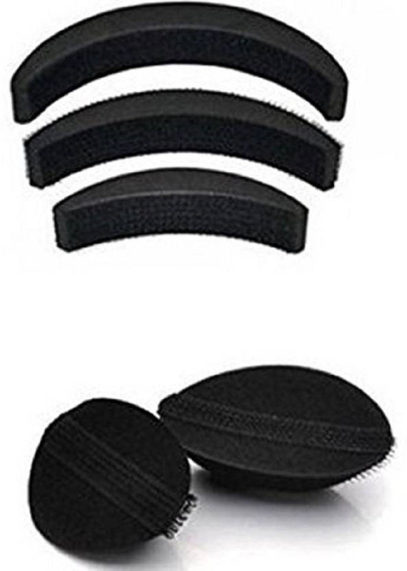 nerr formulations Tail Braid Ponytail Hair Bun Maker Bun(Black)