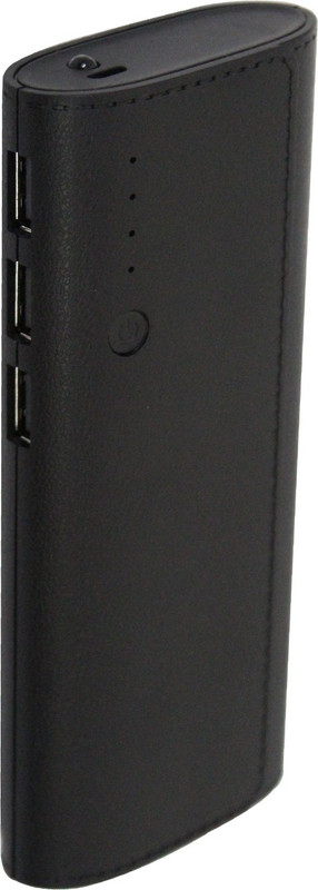 pomics 20000 mAh Power Bank (20K Leather Purse, Portable Battery Charger)(Black, Lithium-ion)