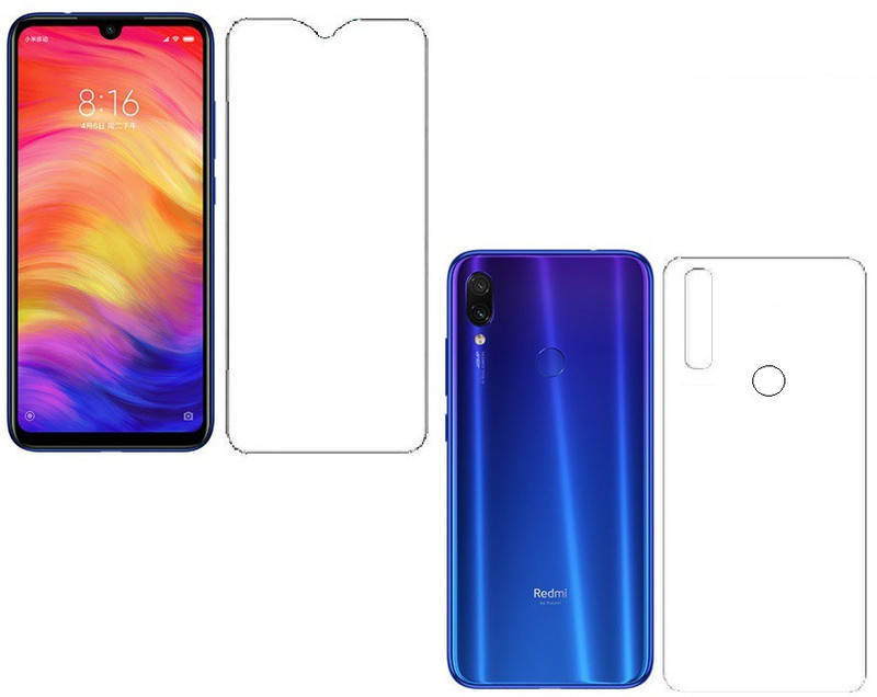 the best choice Screen Guard for VIVO Y 83 FRONT AND BACK, vivo y83 front and back hammerr glass(Pack of 2)