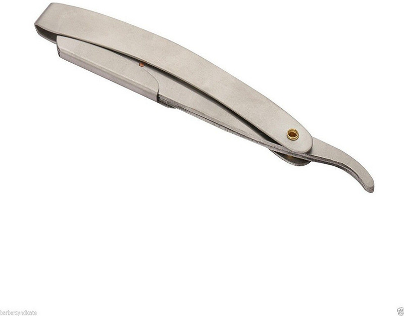 rkdenterprise Stainless Steel Straight Barber Hair Salon Razor