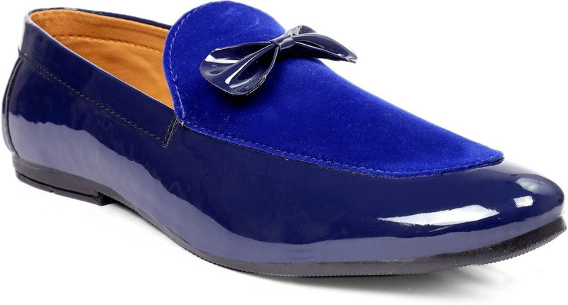 shadow bird kl 6 Loafers For Men(Blue)