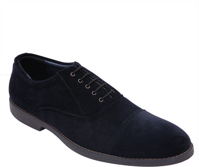 le cordonnier Mr. Midnight Oxford Party Wear For Men(Blue)