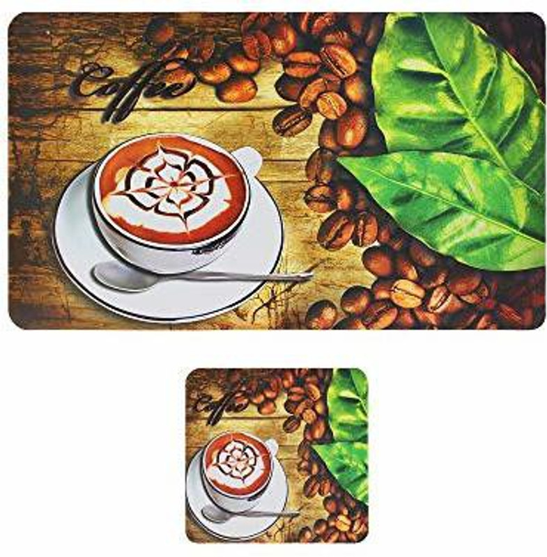himanshi Rectangular Pack of 6 Table Placemat(Multicolor, PVC)