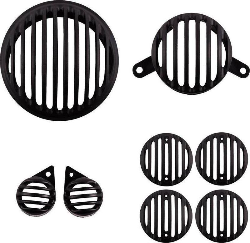 Naturalcreations Archika Genuine Grill Set Cover For Royal Enfield Bike Headlight Grill Black Buy Online In Dominica At Dominica Desertcart Com Productid 145804136 Quick video on installing the auction site headlight grill on my sportster. naturalcreations archika genuine grill