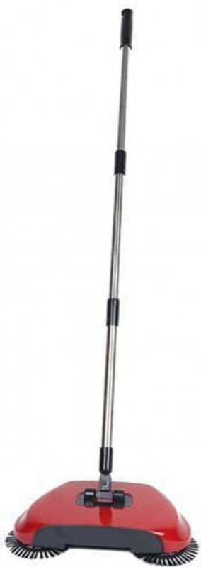 jeni Rotate Floor Sweeper Broom House Cleaner Polypropylene Wet and Dry Broom(Multicolor, Pack of 1)