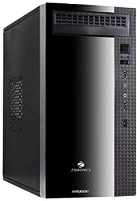 Zebronics cpu cabinet Mid-Tower Cabinet(Black)