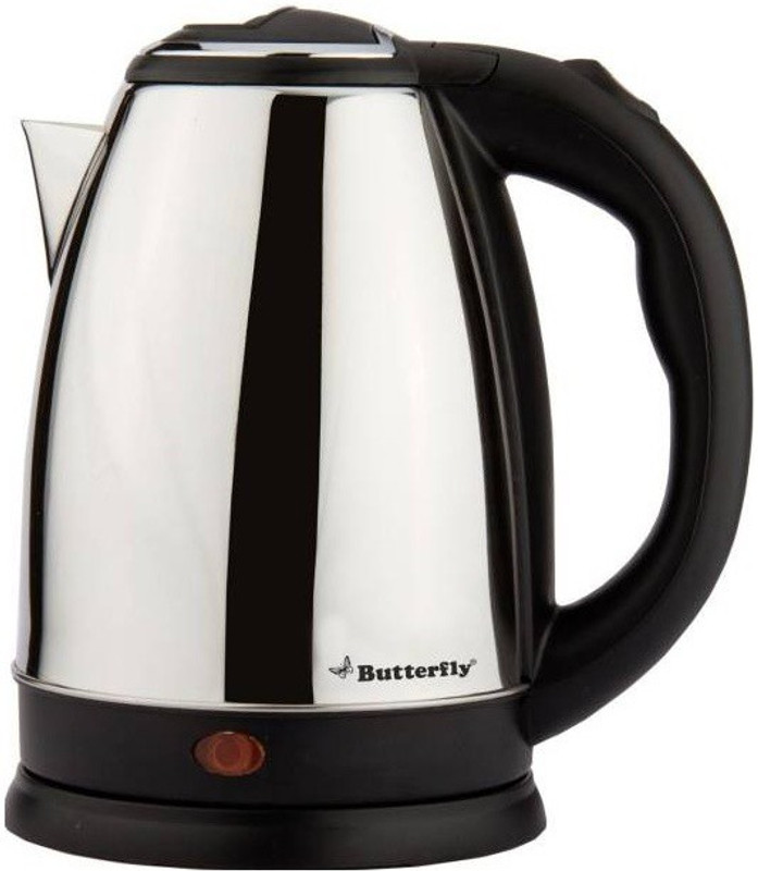 Butterfly EKN-1.8 LITER Electric Kettle(1.8 L, SILVER BLACK)