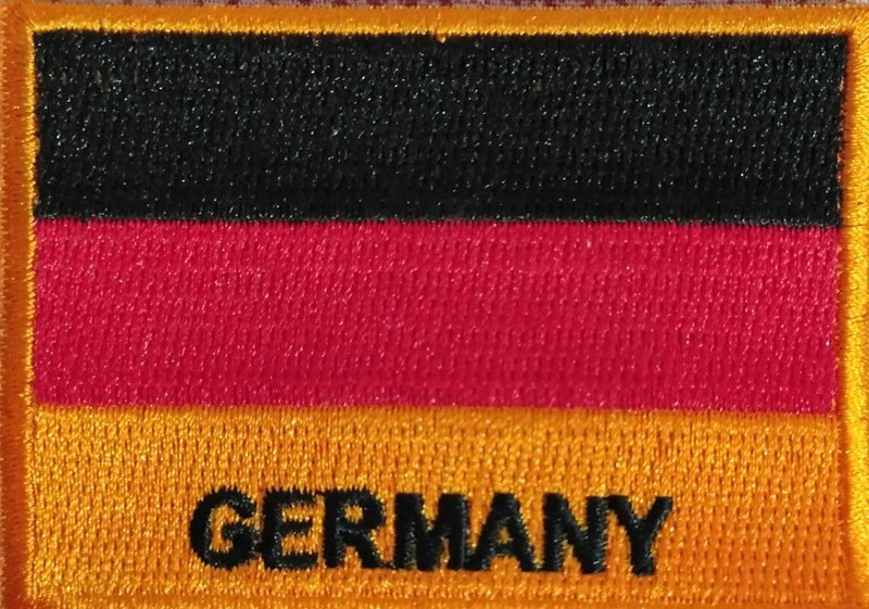 rickwick GERMANY Rectangle Body Flag Flag(Rayon)