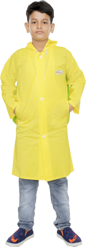 variety Solid Boys & Girls Raincoat