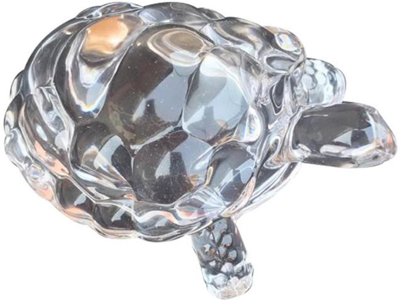 craferia export Crystal Turtle Tortoise Decorative Showpiece  -  5 cm(Glass)