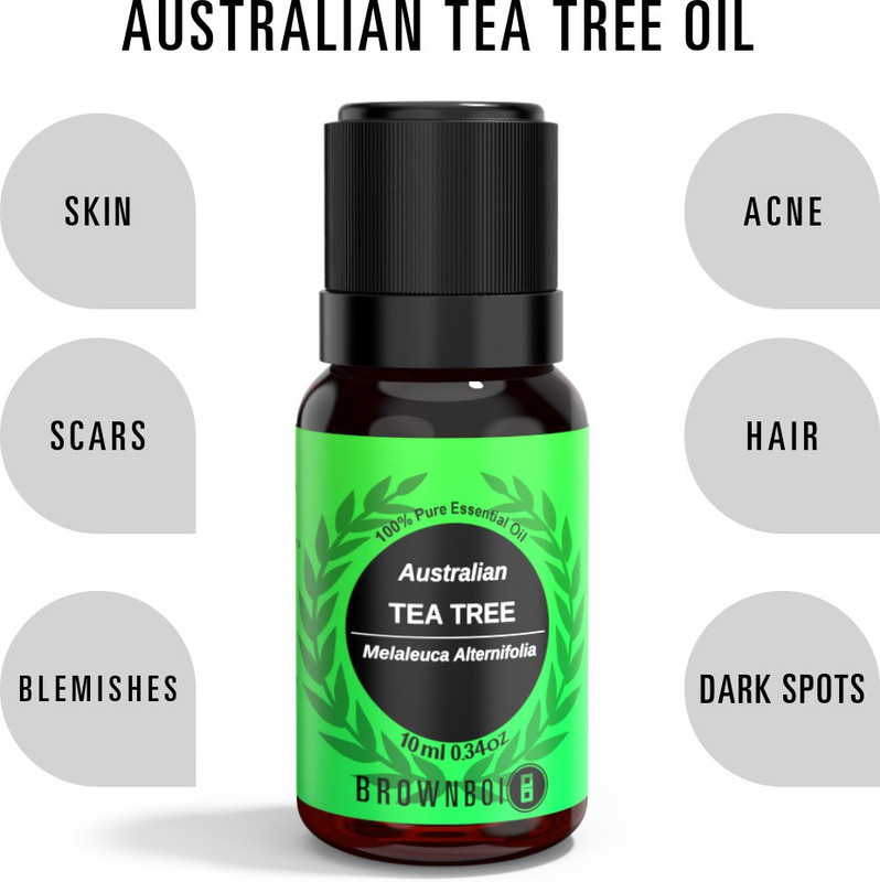 brownboi Australian Tea Tree Essential Oil(10 ml)