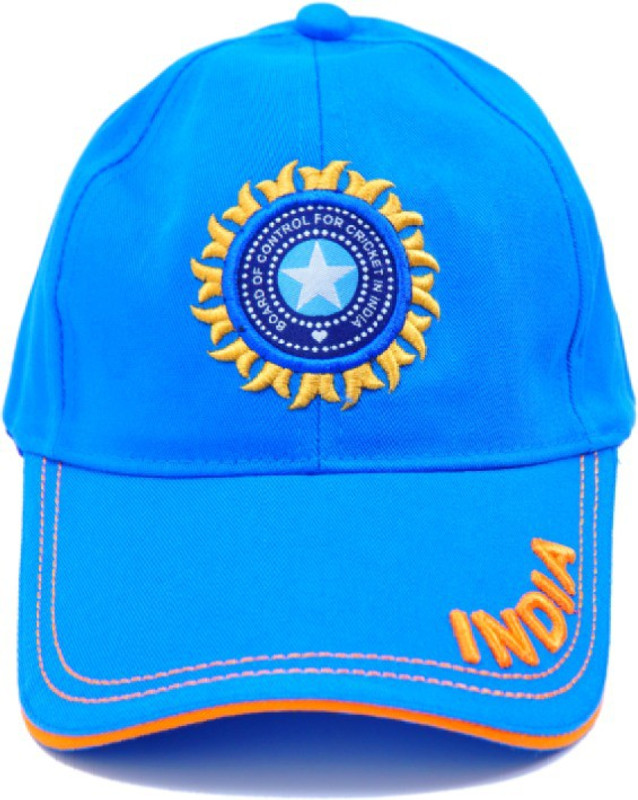 style hunt Embroidered Cotton Blue Casual Sports Team Cap