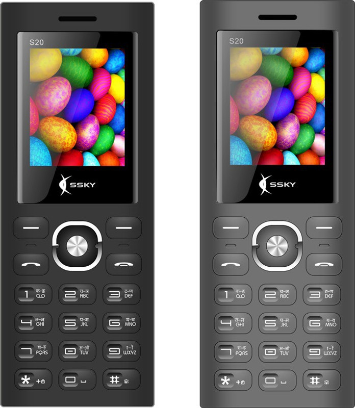 Ssky S 20 Combo of Tow Mobile(Black&Grey) Ssky S 20 Combo of Tow Mobile(Black&Grey)
