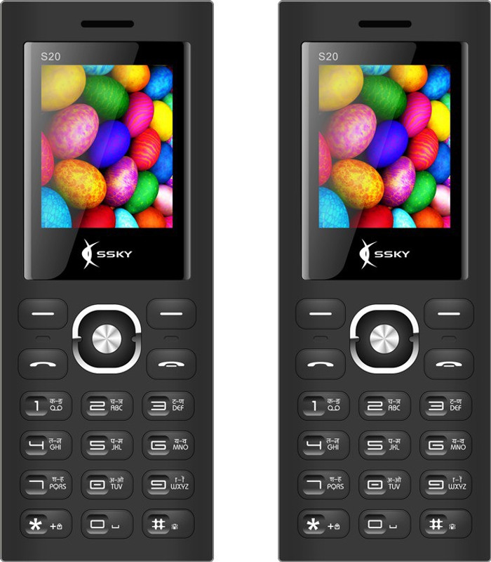 Ssky S 20 Combo of Tow Mobile(Black&Black) Ssky S 20 Combo of Tow Mobile(Black&Black)