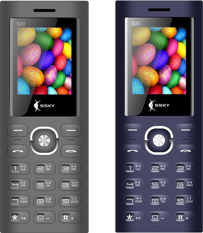 Ssky S 20 Combo of Tow Mobile(Grey&Blue) Ssky S 20 Combo of Tow Mobile(Grey&Blue)