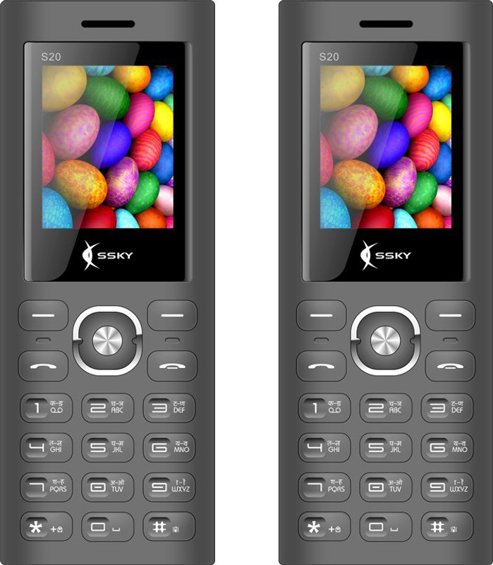 Ssky S 20 Combo of Tow Mobile(Grey&Grey) Ssky S 20 Combo of Tow Mobile(Grey&Grey)