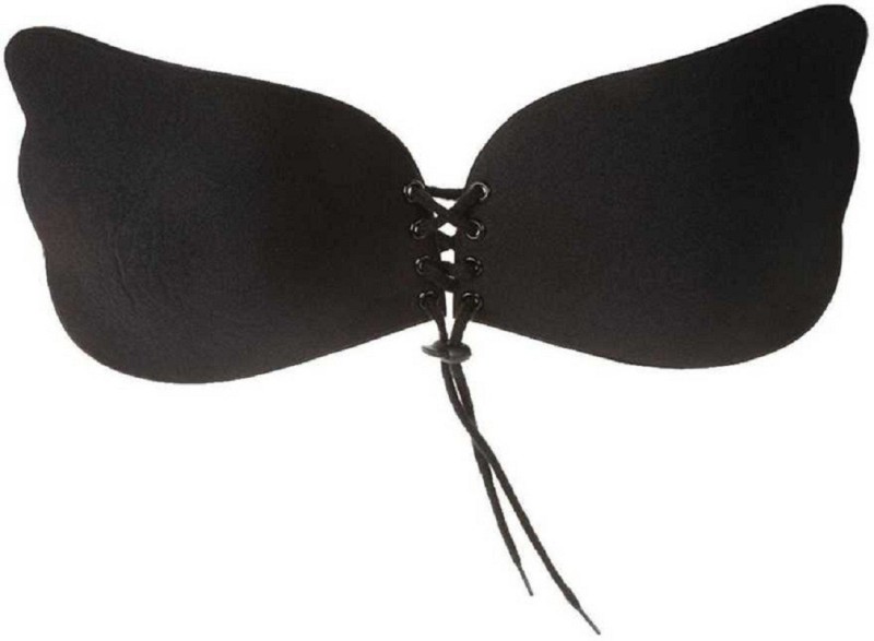 Nightstar Solid Non-Wired Lightly Padded Push-Up Bra Skin Color Women Stick-on Heavily...