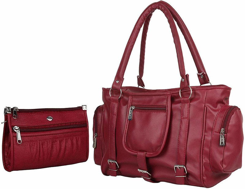 medfire Women Maroon Shoulder Bag