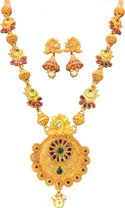 fantasia style club Brass Jewel Set(Gold)