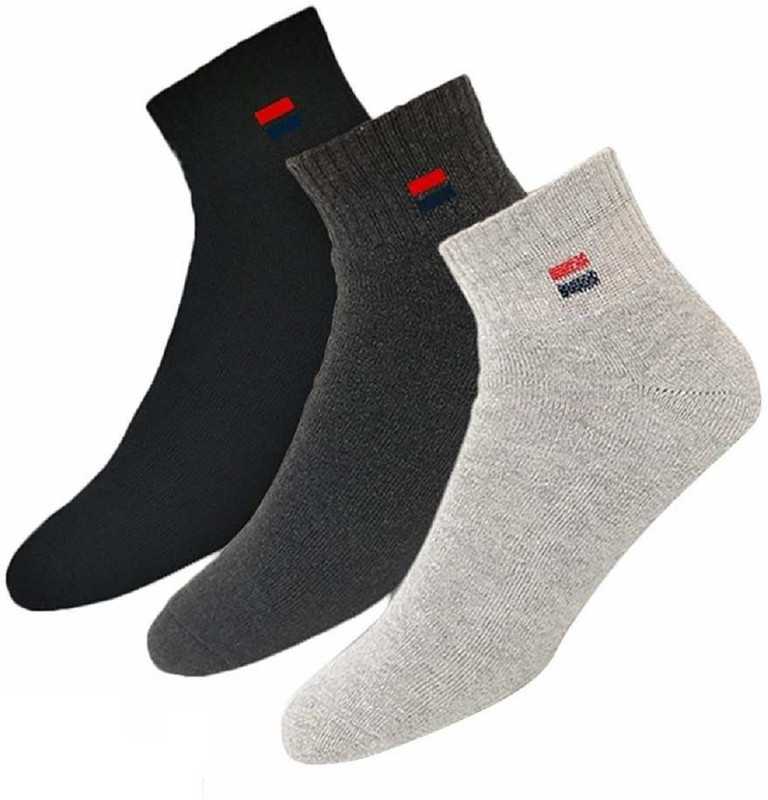 tommy Men & Women Printed Ankle Length(Pack of 3)