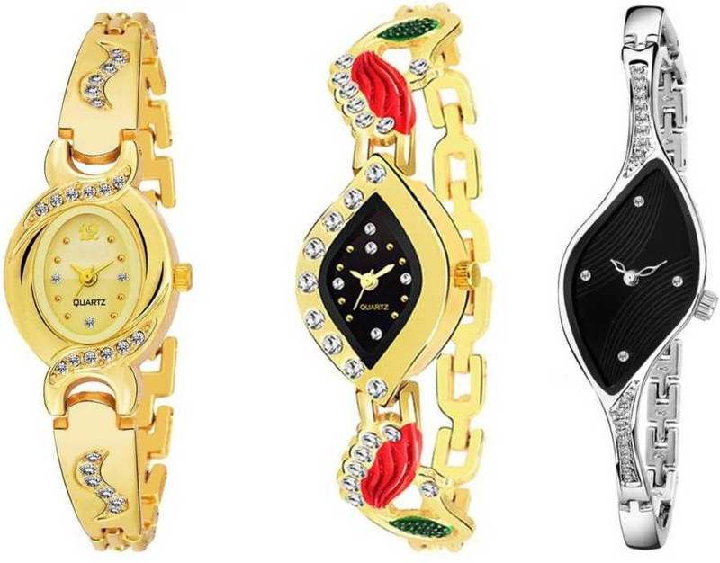 newmen 3 women metal girls watch suppre mor watch free.. Analog Watch  - For Girls