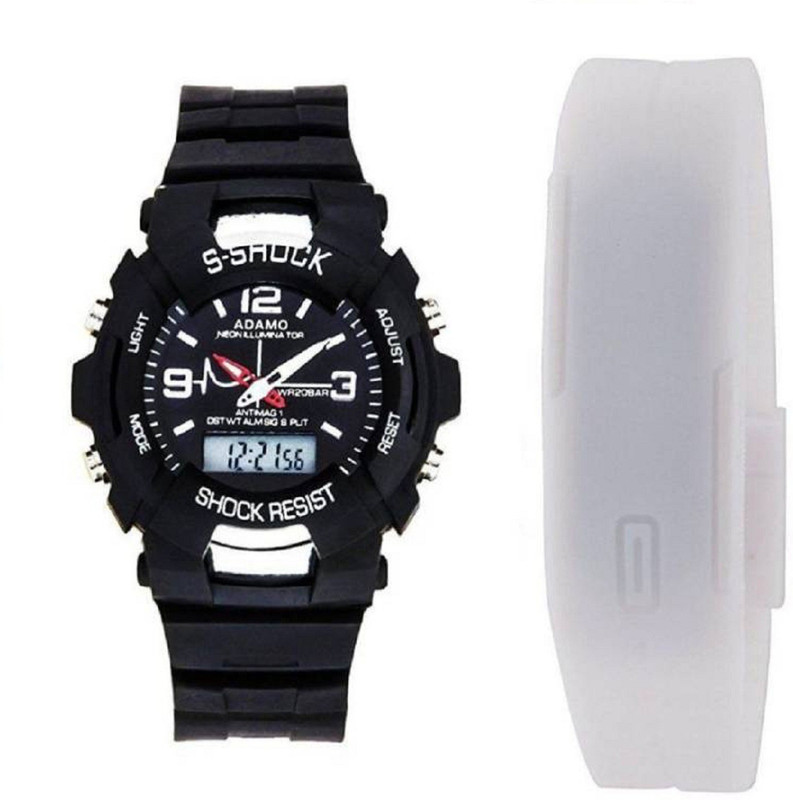 led watch white