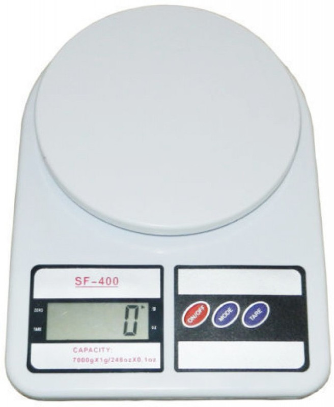 LS Letsshop Electronic Digital Weighing Scale & Kitchen Weighing Scale 10 Kg Weighing Scale(White)
