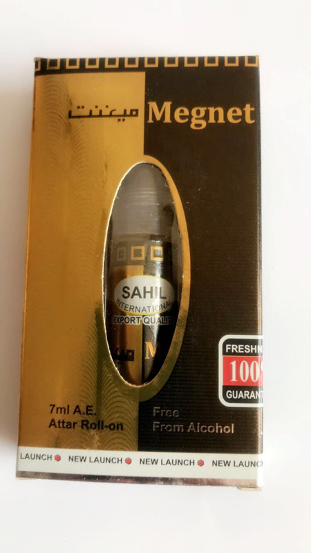 Sahil Megnet Attar 7 ML Long Lasting Attar Floral Attar(Woody)