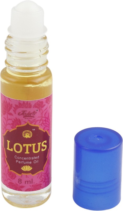 Jain's Lotus Attar / Concentrated Perfume Oil - 8 ml Floral Attar(White Lotus)