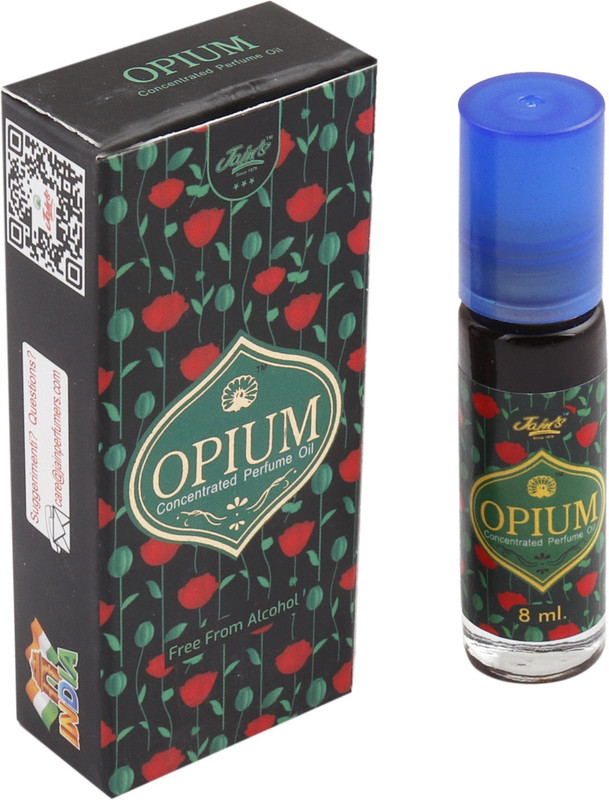 Jain's Opium Attar / Concentrated Perfume Oil - 8 ml Floral Attar(Floral)