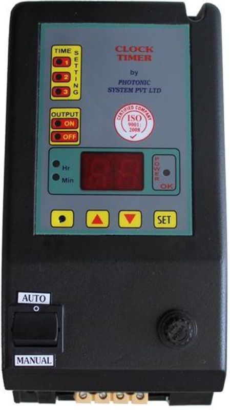 photonic system CT5000 Programmable Electronic Timer Switch(Black)