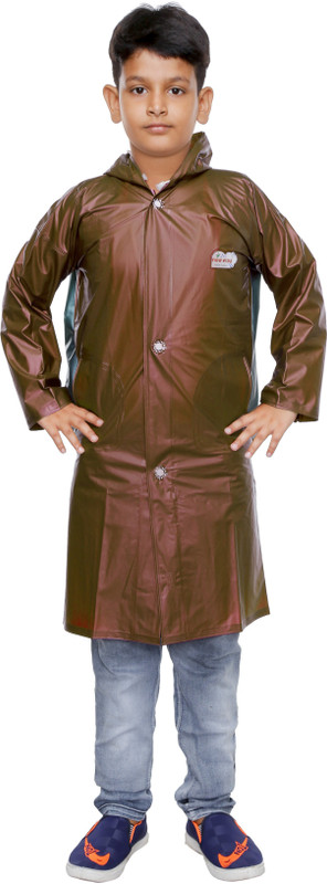 variety Solid Boys & Girls Raincoat