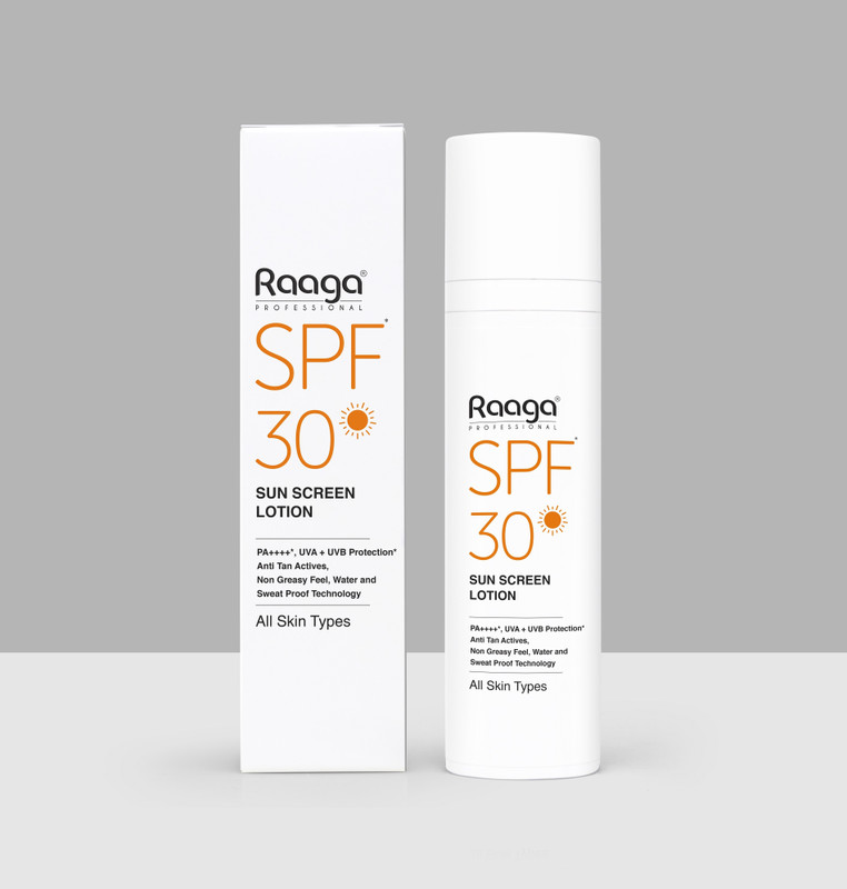 raaga SPF 30 Sun Screen Lotion - SPF 30 PA++++(80 g)