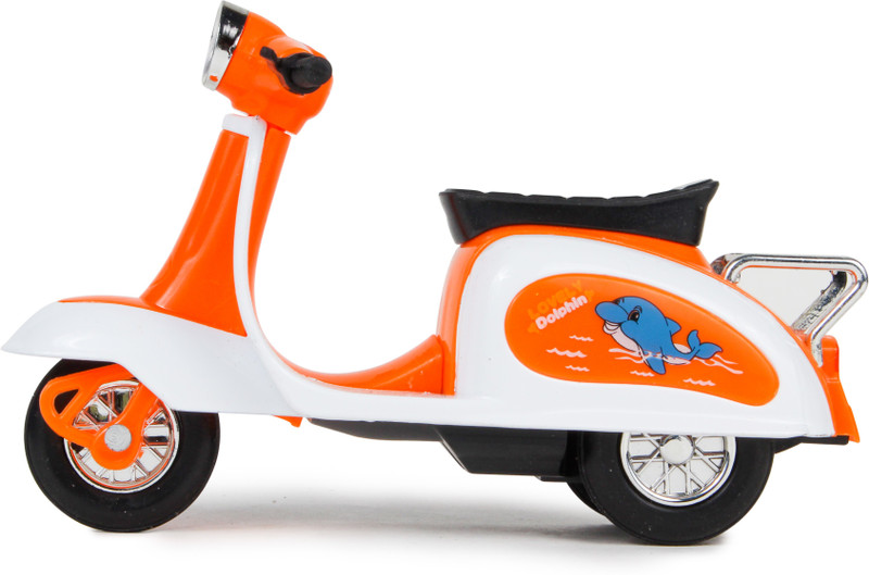 aone111 One Die cast Metal Scooter - Motorcycle Pull back model(Pink)