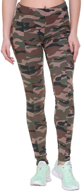 world choice Brown Jegging(Printed)
