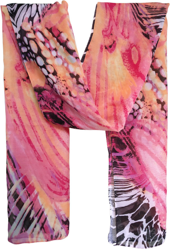 vershaa Graphic Print Polycotton Women Scarf
