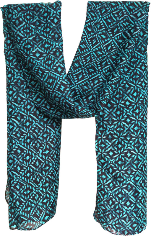 vershaa Graphic Print Polycotton Women Scarf