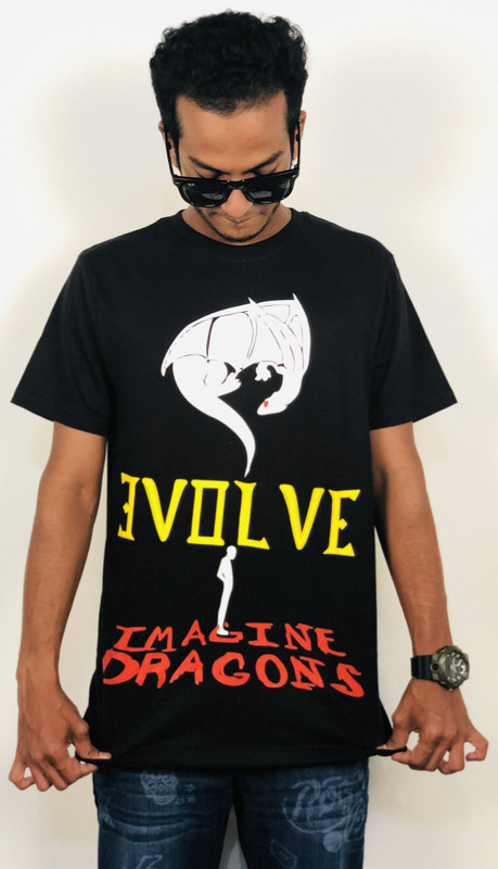 tzin Graphic Print Men Round Neck Black T-Shirt
