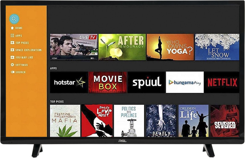 RGL 99cm (39 inch) Full HD LED Smart TV(RGS4002) RGL 99cm (39 inch) Full HD LED Smart TV(RGS4002)