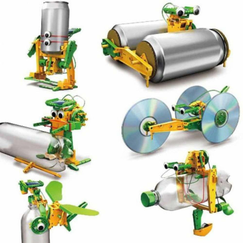 prezzie villa 6 in 1 Solar Recycler Kit for Kids(Multicolor)