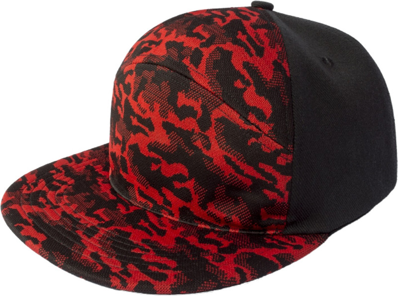teknik Camouflage Military Pattern Snapback Hip Hop Cap Net Mesh with Adjustable Strap Cap